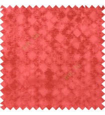 Red color solid texture finished surface texture gradients geometric dice shapes polyester main curtain